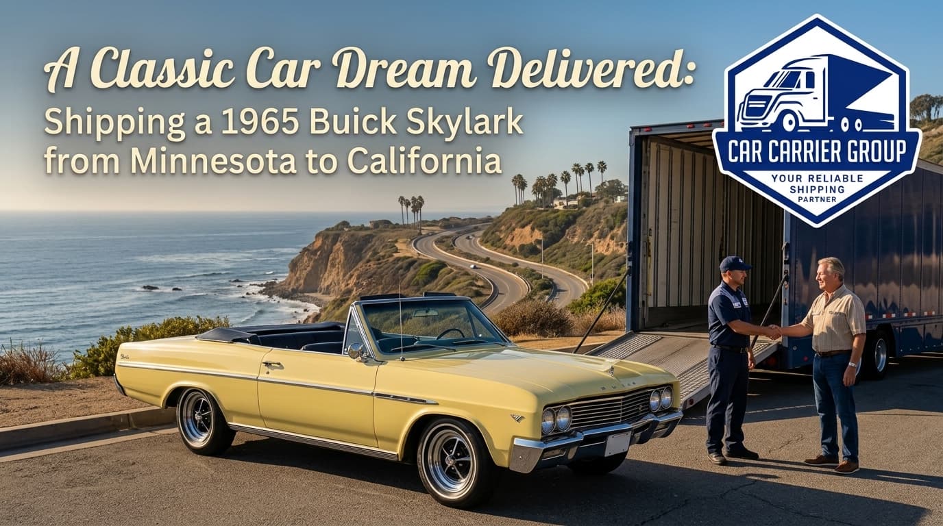 A Classic Car Dream Delivered: Shipping a 1965 Buick Skylark from Minnesota to California
